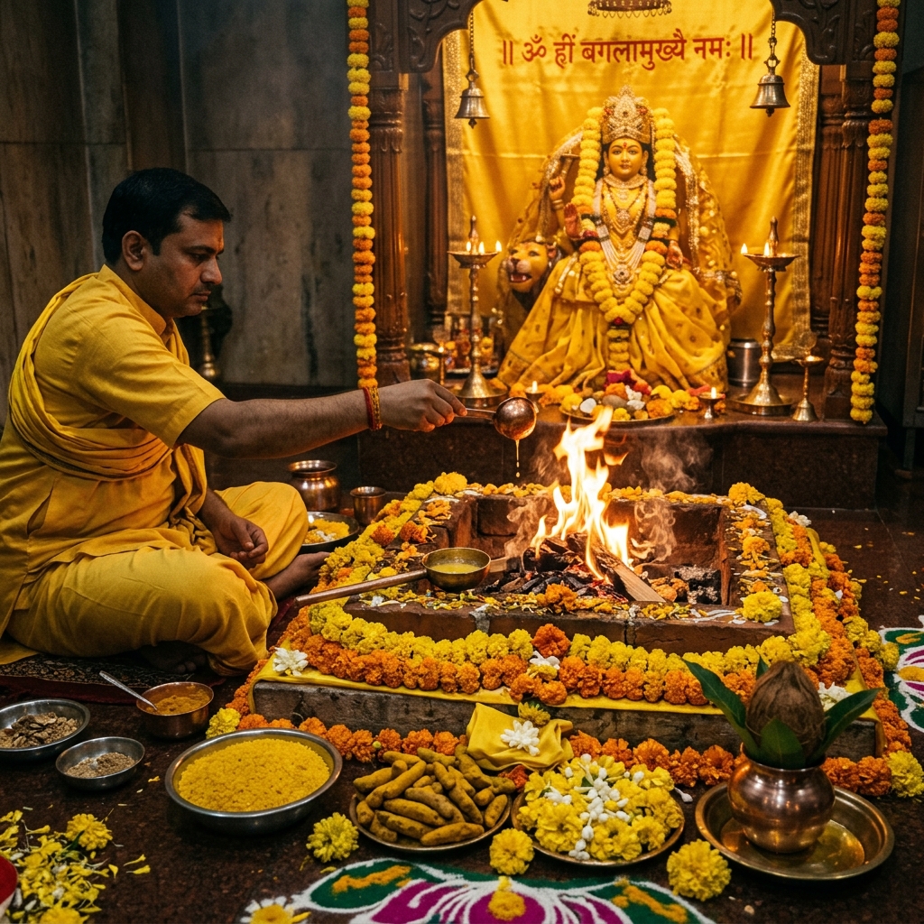 Maa Baglamukhi Anushthan