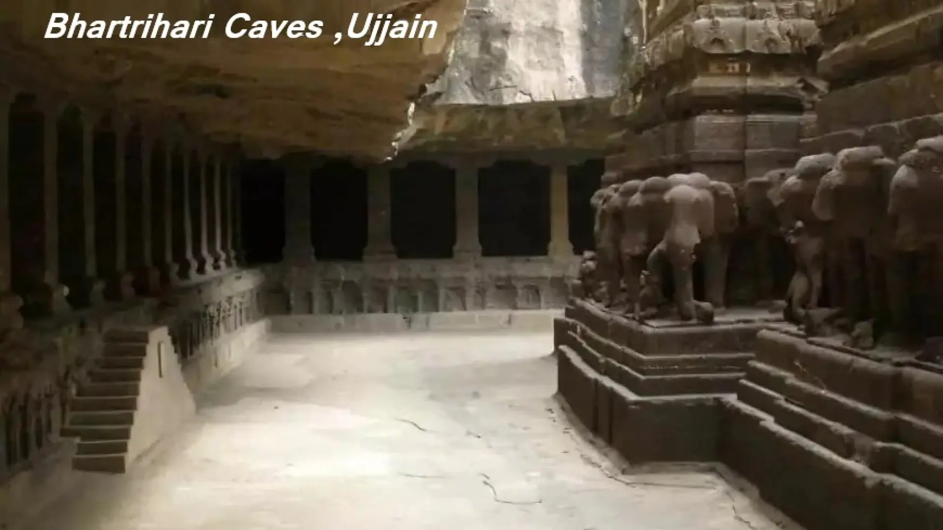 Bhartrihari Caves / राजा भर्तृहरि की प्राचीन गुफाएं — Ujjain Darshan Taxi Tour Stop